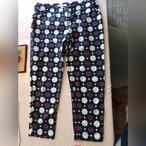 Trina turk cotton summer pants size 12